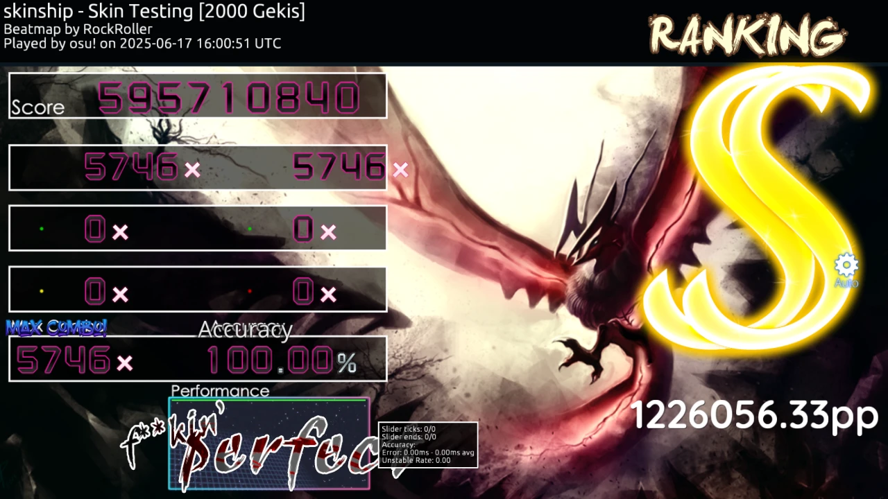 Skin 2 ranking panel